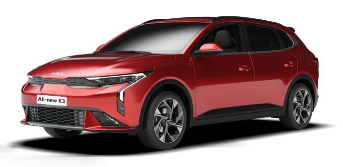 Kia K3 Cross rojo